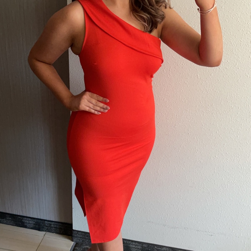 Orange Interview Dress